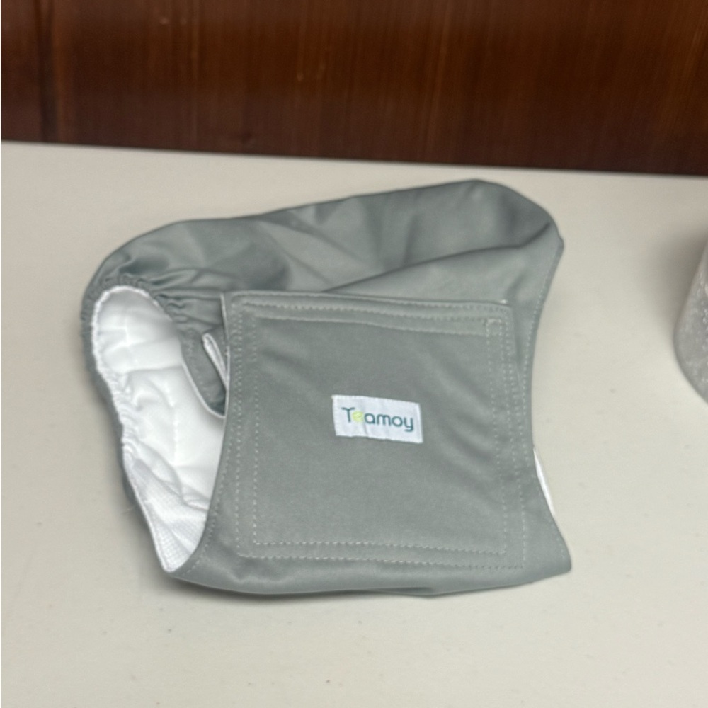 Teamoy reusable dog diaper or belly wrap.